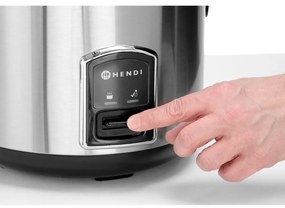 Ryžovar v čierno-striebornej farbe – Hendi