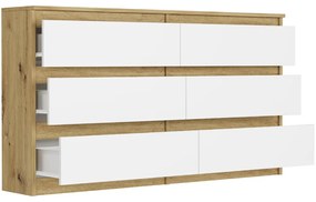 Moderná komoda R-140 - rôzne farebné prevedenia antracit