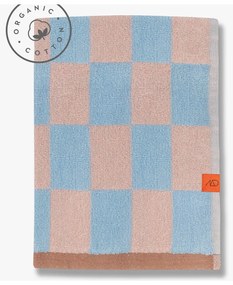 Modro-ružová osuška z bio bavlny 70x133 cm Retro - Mette Ditmer Denmark