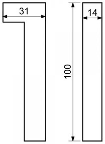 Domové číslo "1", RN.100LV, štruktúrované