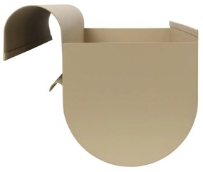 Ferm Living Závesný kvetináč na balkón Uma Cashmere Large