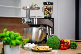 Celokovový kuchynský robot BestBerg BBR-20S / 2500 W / 10 l / 12 rýchlostí