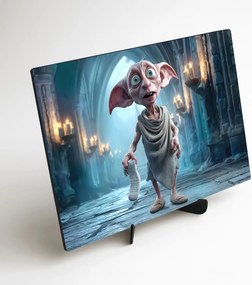 DUBLEZ | Drevený obraz z Harryho Pottera - Dobby