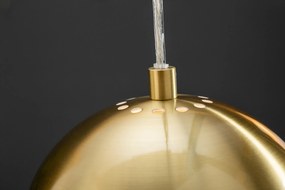 Závesná lampa Golden Ball 3 zlatá