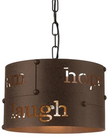 Eglo 49734 - Luster na reťazi COLDINGHAM 1xE27/60W