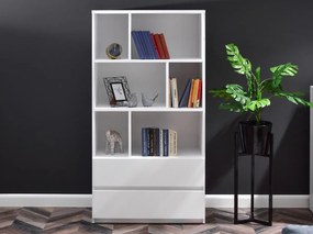 Dizajnová komoda UNA 80 cm biela