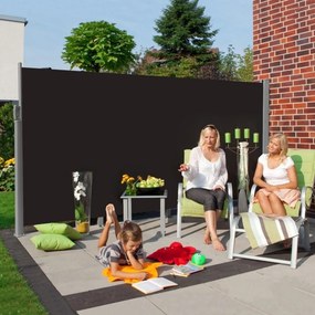 Avenberg Markíza / bočný paravan Roxane, tmavošedá