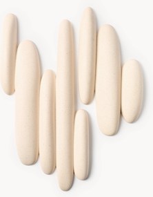 Nástenné dekorácie v pieskovom vzhľade Fizan, 2 ks