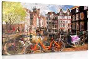 Obraz kreslený Amsterdam Varianta: 60x40