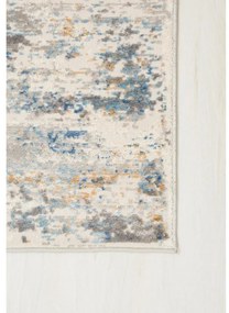 Kusový koberec Erebos krémovo modrý 140x200cm
