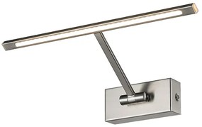 LED nástenné svietidlo Monalisa 34 Satin Nickel