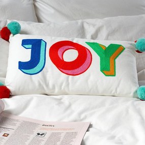Detský vankúšik s prímesou bavlny 50x33 cm Joy – Rex London