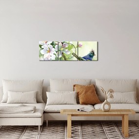 Obraz - Jar (s hodinami) (90x30 cm)