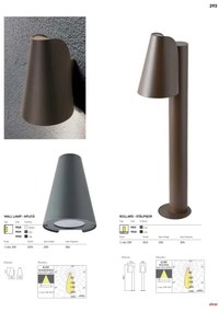 Redo 9529 - Nástenné svietidlo ALVAR 1xGU10/35W/230V IP44