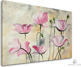 Autorská reprodukcia na plátne KVETY