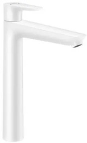 Hansgrohe Talis E vysoká umývadlová batéria bez výpuste matná bílá 71 717 700