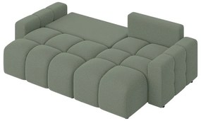 Svetlozelená rozkladacia rohová pohovka (variabilná) Luki – Ropez