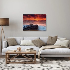 Sklenený obraz mora (70x50 cm)
