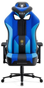 Látkové herné kreslo Diablo X-Player 2.0 Normal Size, Frost Black/ čierne