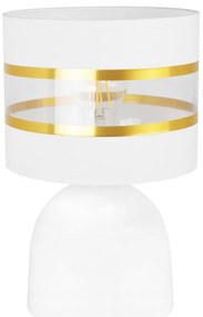 Stolná lampa Elegance, 1x textilné tienidlo (výber zo 6 farieb), (výber z 2 farieb konštrukcie), g