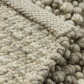 Dywany Łuszczów, Kusový koberec Tahar 99005G grey/beige, 200x290, šedá, obývacia izba