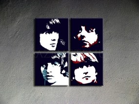 Ručne maľovaný POP Art obraz Beatles