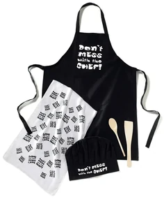 5-dielna súprava pre kuchárov Cooksmart ® Don't Mess With The Chef