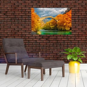 Obraz - Konitsa most (90x60 cm)