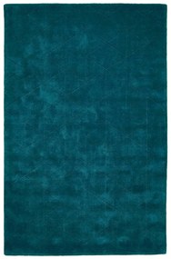 Smaragdovozelený vlnený koberec Think Rugs Kasbah, 150 x 230 cm