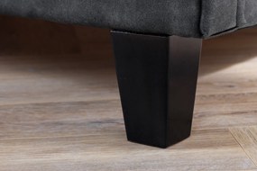 Posteľ Kensington 160x200cm tmavo šedá