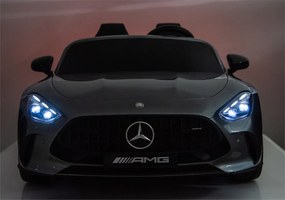 LEAN CARS Autobatéria Mercedes GT63 AMG DK-GT63 24V LCD šedá lakovaná