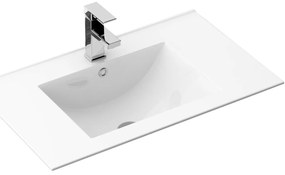 Rea Dafne 60 umývadlo, 62 x 47 cm, biela, REA-U0786