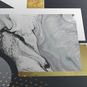 Obraz - Texturoavná koláž (150x105 cm)