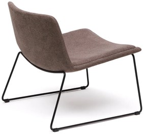 Hnedé kreslo Zahara – Kave Home