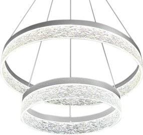 Závesné LED svietidlo Gala, 2x LED 54w, 4000k, s