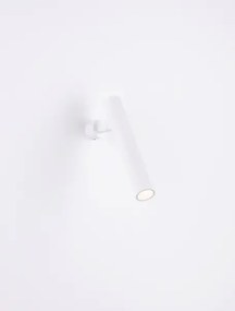 Minimalistické nastenné svietidlo Arlo Biela
