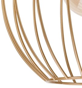 Luster na lanku ZOYA 1xE27/60W/230V mosadz