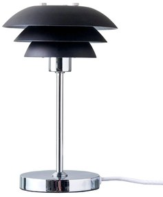 Dyberg Larsen DL16 stolná lampa, kov, čierna
