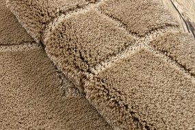 Kúpeľňový koberček SUPREME LINES línie, béžový