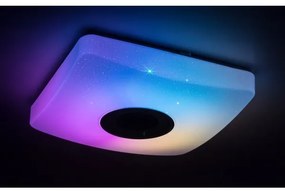 Rabalux - LED RGB Stmievateľné stropné svietidlo s reproduktorom LED/18W/230V + DO