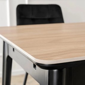 PROXIMA.store - Rozkladací jedálenský stôl Samer 120 cm FARBA: dub, FARBA NÔH: dub