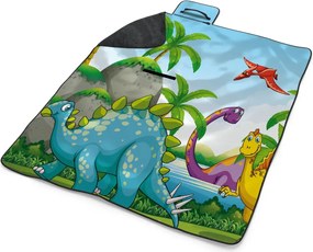Sablio Plážová deka Dinosauři 3: 200x140 cm