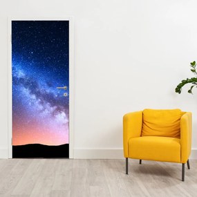 Fototapeta na dvere - Nočné krásy hviezd (95x205cm)