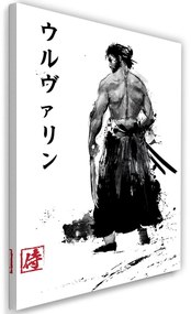 Gario Obraz na plátne Nesmrteľný samuraj Sumi-e - Dr.Monekers Rozmery: 40 x 60 cm