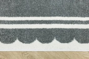 Koberec Lima M138A svetlosivý / krémový