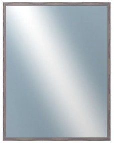 DANTIK - Zrkadlo v rámu, rozmer s rámom 70x90 cm z lišty KASSETTE tmavošedá (3056)