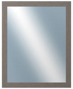 DANTIK - Zrkadlo v rámu, rozmer s rámom 40x50 cm z lišty ATHINA šedá (3043)