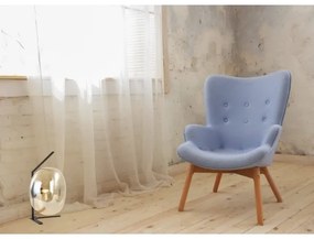 Klausen 108001 - Stolná lampa VESTA 1xE27/7W/230V béžová/čierna