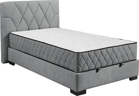 XXXLutz AMERICKÁ POSTEĽ, 120/200 cm, antracitová MID.YOU - Online Only spálne - 002220053801