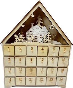 Koop LED Adventní kalendář Chaloupka